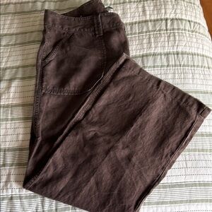 Banana Republic structured linen pants